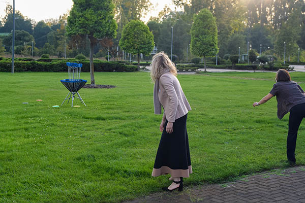 DIscgolf Event in Potsdam, Discgolf Potsdam, Emmerich Events Potsdam, Weihnachtsfier in Potsdam