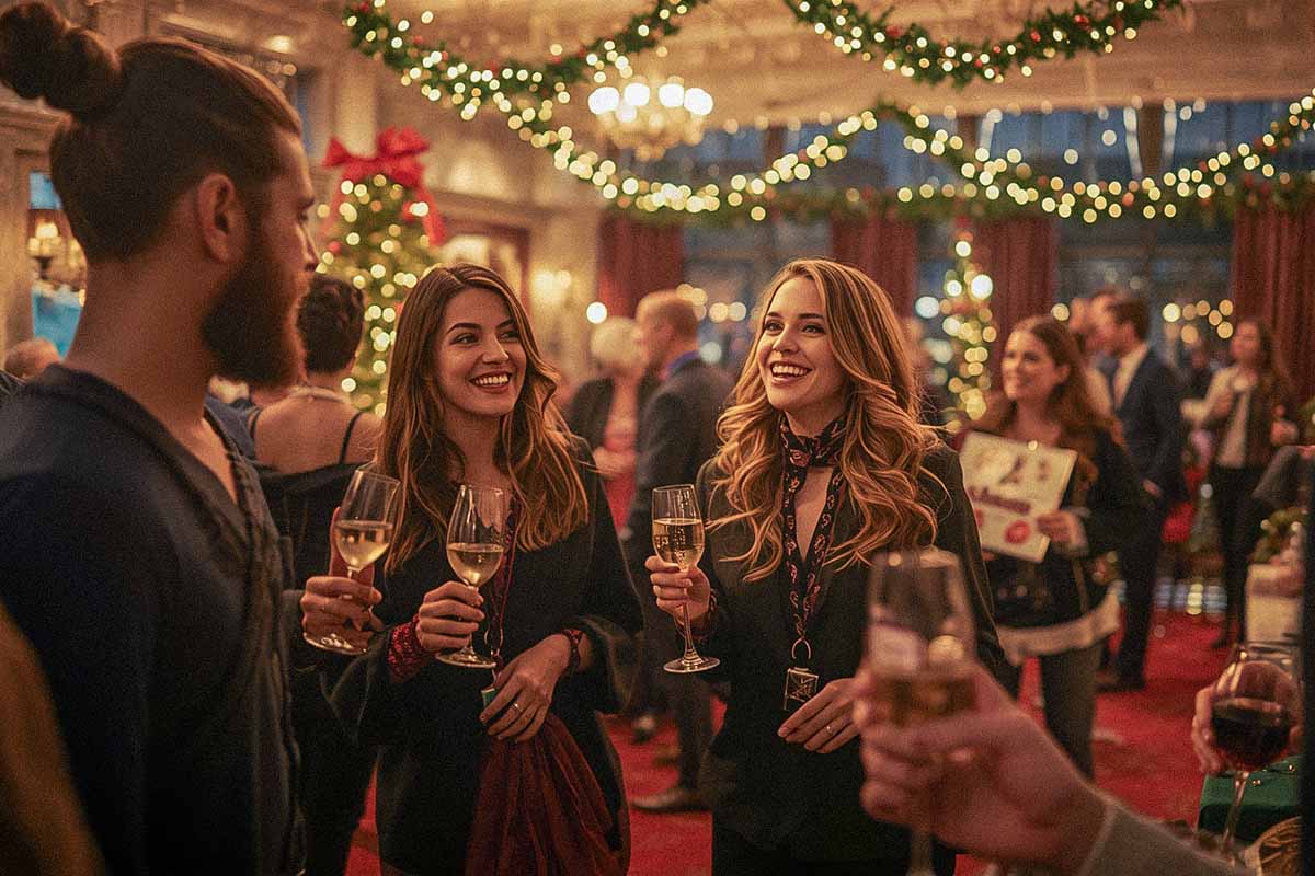 Firmen-Weihnachtsfeier, Weihnachtsevent, Weihnachtsfeier