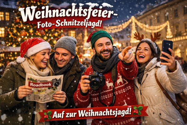 Foto-Schnitzeljagd, Weihnachtsfeier, Emmerich Events, Weihnachtsevents
