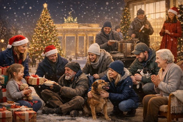 Soziale Weihnachtsfeier Berlin, Weihnachtsfeier, Emmerich Events, Teambuilding Events