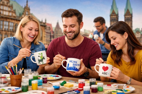 Tasse gestalten, Teambuilding, Firmenfeier, Emmerich Events