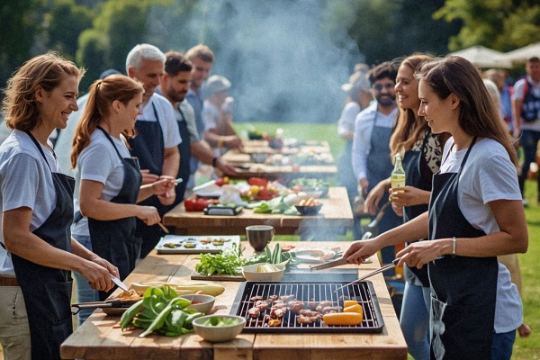 Teamgrillen Teamevent, Emmerich Events, Koch Challenge, BBQ Event, Grill Duel