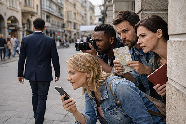 Agenten Rallye, Teambuilding, Firmenfeier, Emmerich Events, Firmenevent