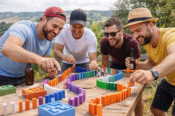 Domino JGA, Junggesellenabschied Ideen, JGA Ideen