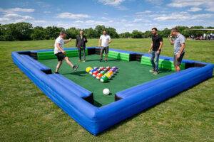 Fußballd Billard, JGA, Junggesellinnenabschied, Junggesellenabschied Idee