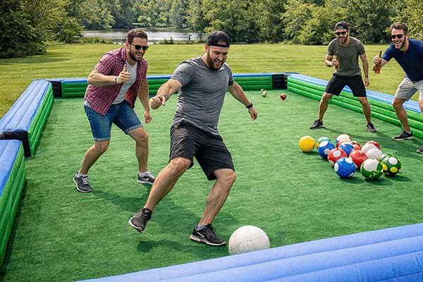 Fußballd Billard JGA, Junggesellinnenabschied, Junggesellenabschied