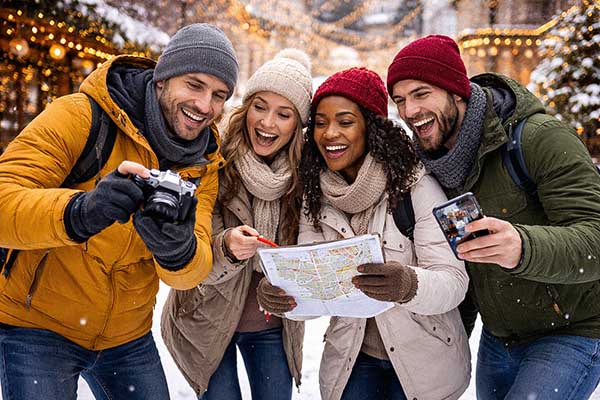 JGA Foto-Rallye im Winter, JGA, Junggesellinnenabschied, Junggesellenabschied