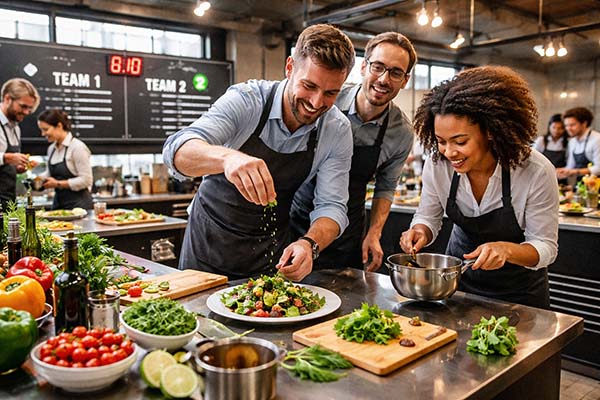 Koch-Challenge Firmenevent – Teamkochen als Teambuilding