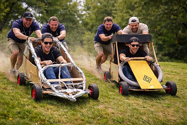 JGA Seifenkistenrennen, Junggesellenabschied Ideen, Junggesellenabschied Aktivitäten