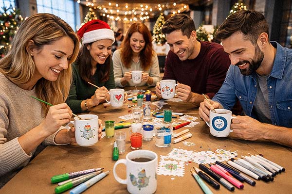 Tasse gestalten Firmenevent, Firmenfeier