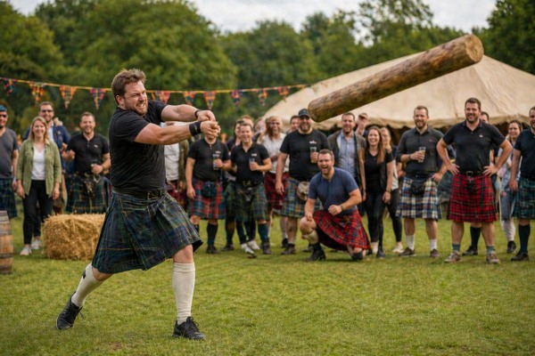 Teambuilding im Schottenstil, Erfolgreiches Team im Zielmoment