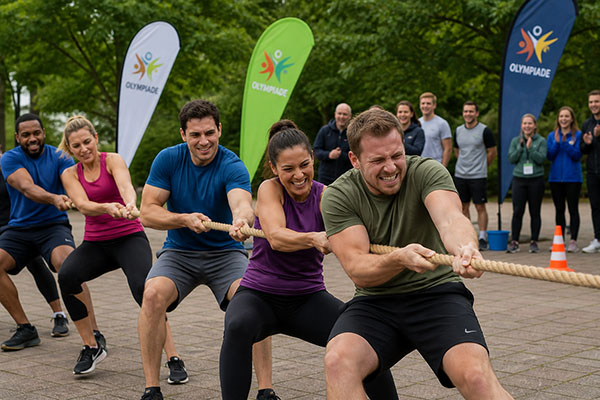 Firmen Olympiade Essen, Fun Olympiade Essen, Teambuilding Events Essen, Firmenfeier Essen, Teamevent in Essen, Teamevent Essen, Firmenevents Essen