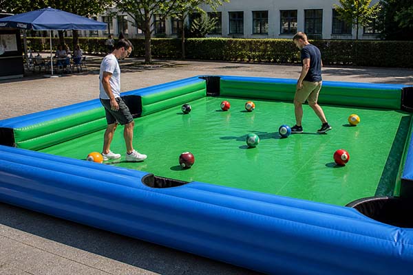 Fußball Billard in Dortmund, Teambuilding Events Dortmund, Firmenfeier in Dortmund, Emmerich Events in Dortmund, Weihnachtsfier in Dortmund