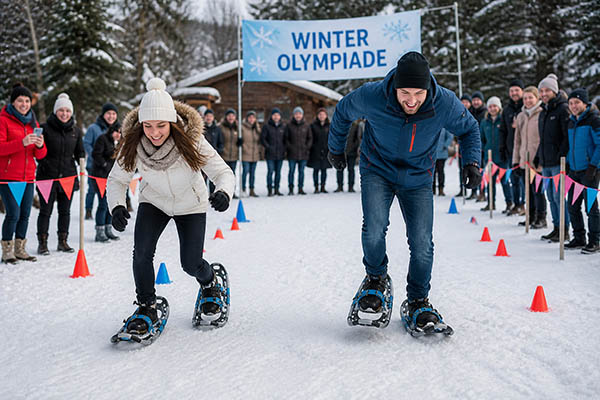 Winterolympiade Weihnachtsfeier, Emmerich Events, Firmenevent, Teamevent