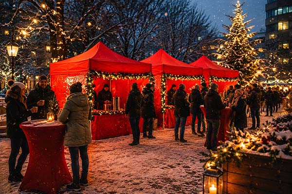Firmen-Weihnachtsmarkt in Bremen, Weihnachtsmarkt für die Firmen, Weihnachtsfeier, Teamevent, Teambuilding Event