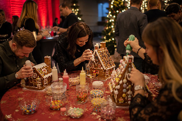 Lebkuchen bauen, Lebkuchen Event, Weihnachtsfeier, Team-Event, Weihnachtsevents