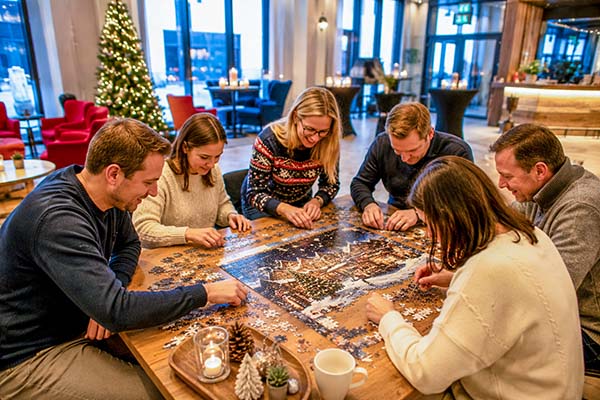 Weihnachtspuzzle Bremen, Weihnachtsfeier, Weihnachtspuzzle in Bremen, Weihnachtsfeier Bremen, Weihnachtsfeier, Emmerich Events, Firmenevents in Bremen