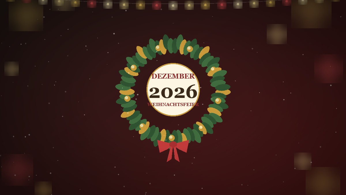 Weihnachtsfeier 2026 rechtzeitig planen – Warum sich der frühe Termin jetzt lohnt