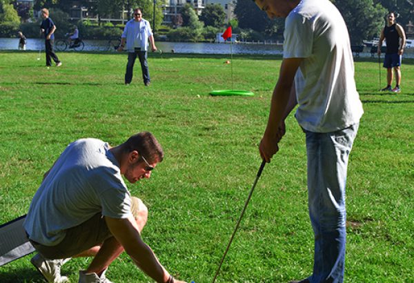 Crossgolf in Leipzig, Teamevent in Leipzig, Teambuilding Events in Leipzig, Firmenfeier in Leipzig, Teambuilding in Leipzig, Crossgolfen in Leipzig, Emmerich Events in Leipzig