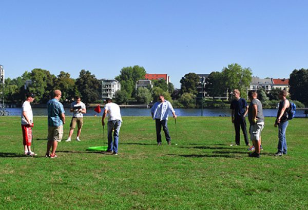 Crossgolf in München - Teamevents in München, Teambuilding Events in München - Firmenfeier in München - Emmerich Events in München - Teambuilding in München - Crossgolf München
