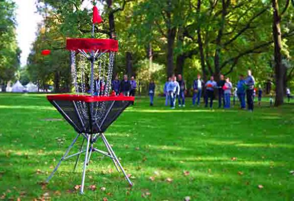 DIscgolf Event in Essen, Discgolf Essen, Teamevent in Essen, Teambuilding Events in Essen, Firmenfeier Essen, Emmerich Events Essen, Weihnachtsfier in Essen