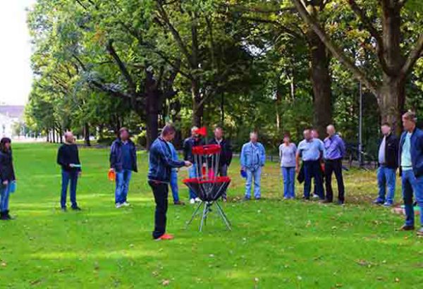 DIscgolf in Frankfurt am Main, Discgolf Frankfurt am Main, Teamevent in Frankfurt am Main, Weihnachtsfeier, Teambuilding Events in Frankfurt am Main, Firmenfeier Frankfurt am Main