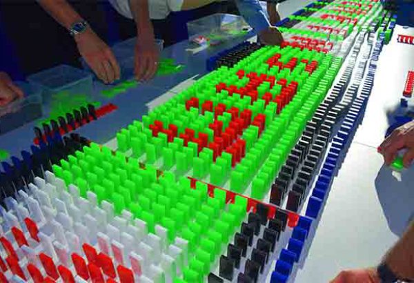 Domino Event Hannover, Domino Event in Hannover, Teamevent in Hannover, Teambuilding Events in Hannover, Firmenfeier in Hannover, Firmenevent in Hannover, Domino Hannover, Events Hannover