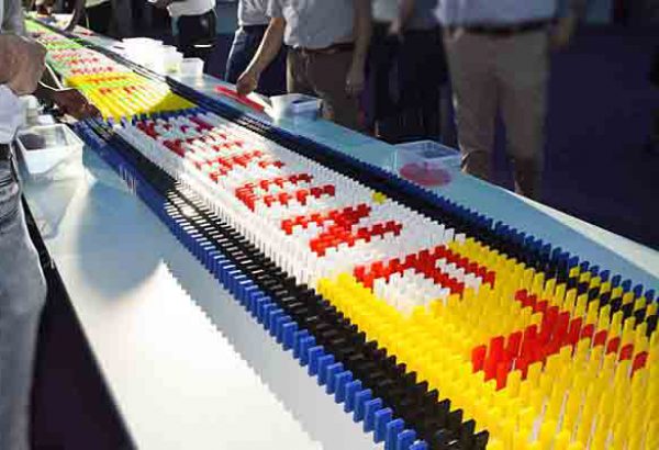 Domino Event in Dortmund, Domino Event Dortmund, Teamevent in Dortmund, Teambuilding Events in Dortmund, Firmenfeier in Dortmund, Firmenevent in Dortmund, Domino DDortmund, Events Dortmund