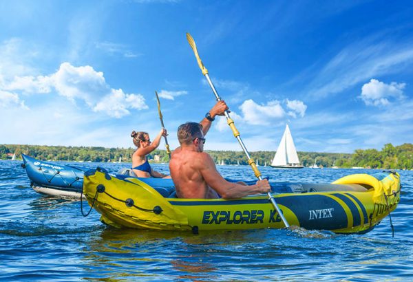 Kajak Schnitzeljagd Emmerich Events, Teambuilding auf dem Wasser, Teamgeist, Teamevent