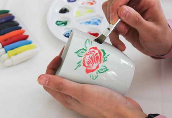 Tasse gestalten bei Emmerich Events, Firmenevent, Teambuilding Events, Firmenfeier, Firmenevents